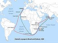 Pedro Alvarez Cabral: sponsored by the country of Portugal