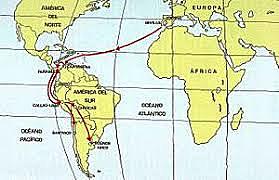 Francisco Pizarro sailed for Spanish