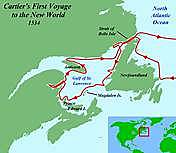 Jacques Cartier: sponsored by the country of France