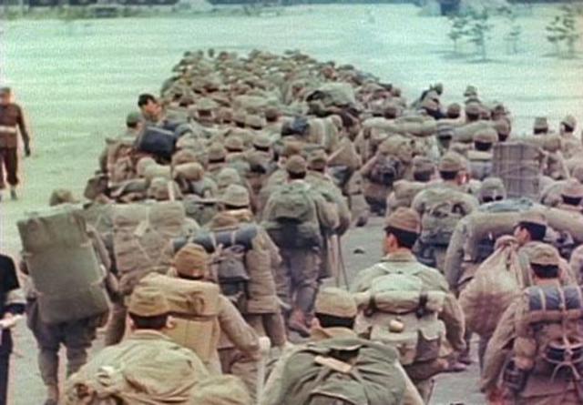 The WWII japanese invasion of the Philippines