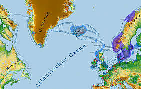 Leif Eriksson sailed as a viking