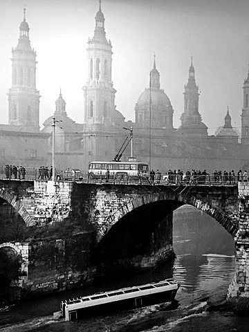 My grandparents move to Zaragoza