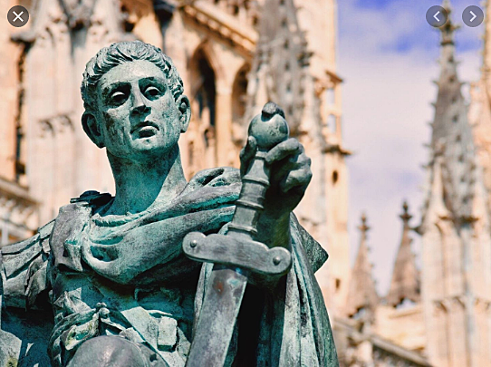 Emperor Constantine ends the persecution of Christians in the empire