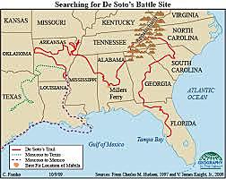 Hernando de Soto sailed for Spain