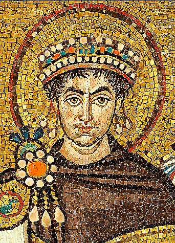 Justinian becomes Byzantine emperor