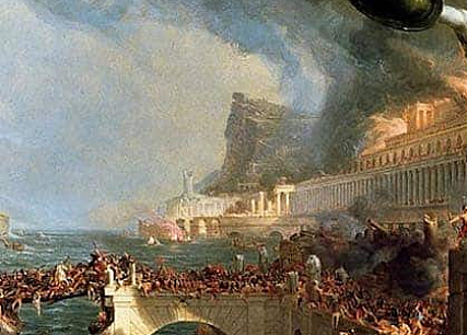 Roman Empire Collapses