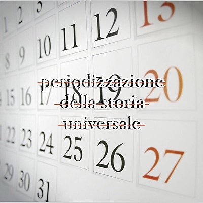Timeline: periodizzazione della storia universale