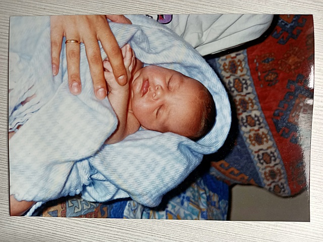 My parents had their first child