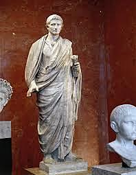 Roman Senate named Octavious to Agustus.