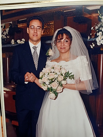 My parents get married