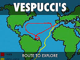 Amerigo Vespucci - Sailed for Spain