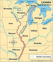 Louis Joliet and Jacques Marquette: sponsored by France