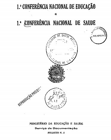 1ª Conferência Nacional de Saúde