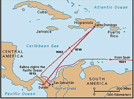 Vasco Núñez de Balboa  Spain