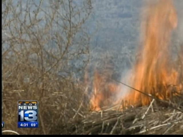 Dog Canyon Fire starts