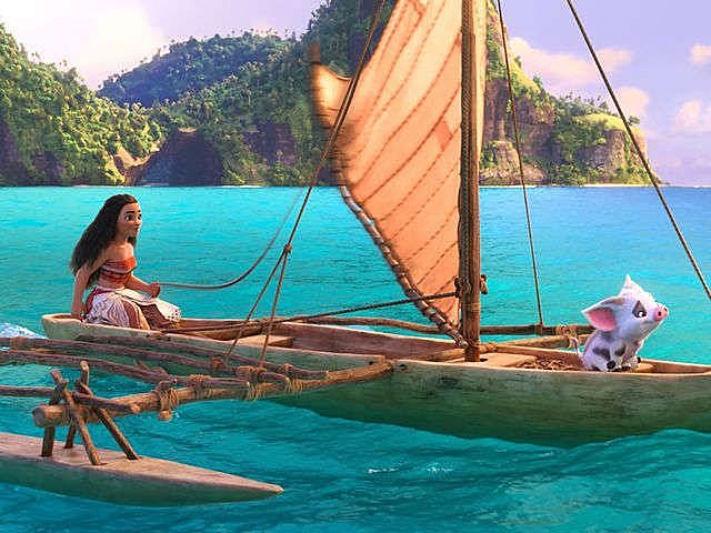 Moana Sails Out