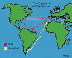 Amerigo Vespucci Sailed for spain