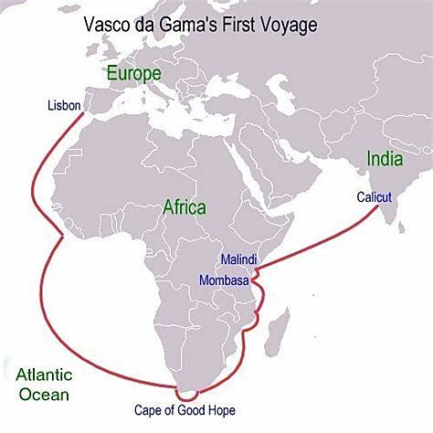Vasco da Gama sailed for Portugal