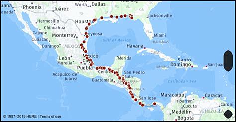 Vasco Nunez de Balboa sailed for Spain