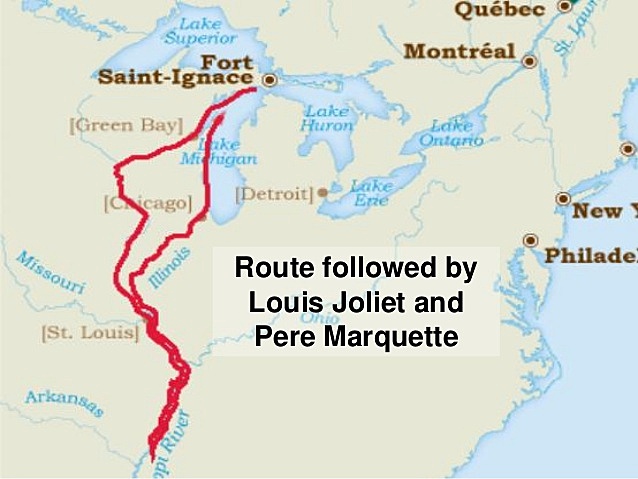 Jacques Marquette and Louis Joliet France