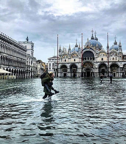 Наводнение в Венеции