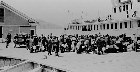 Angel Island Opens to Process Immigrants