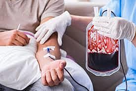 1st blood transfusion performed