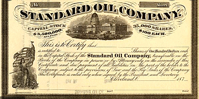 John D. Rockefeller Creates Standard Oil