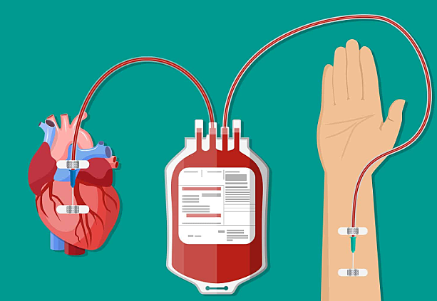 First blood transfusion