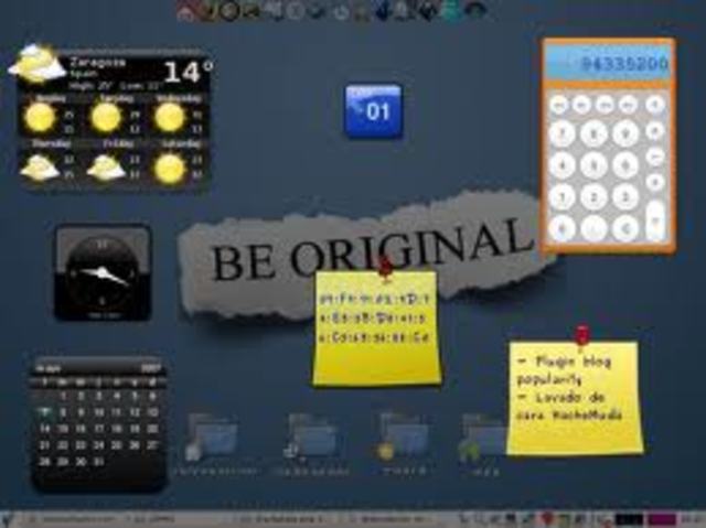 En informática, un widget es una pequeña aplicación o programa, usualmente presentado en archivos o ficheros pequeños que son ejecutados por un motor de widgets o Widget Engine. Entre sus objetivos están dar fácil acceso a funciones frecuentemente usadas