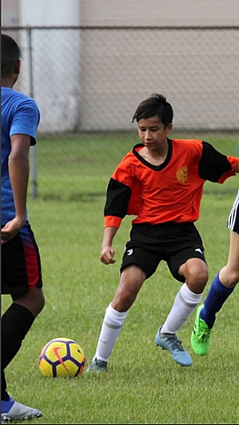 I started to play soccer competitively