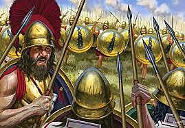 Thebes wins the battle of Leuctra