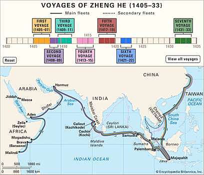 End of Zheng He's Voyages