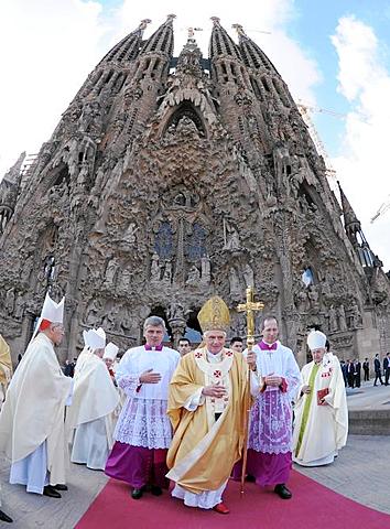 Visita del Papa a la sagrada família (cultural)