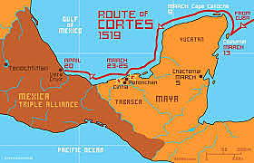 Hernando Cortes Sailed for Spain