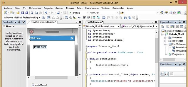 IDE Mobile: El entorno de desarrollo para dispositivos móviles