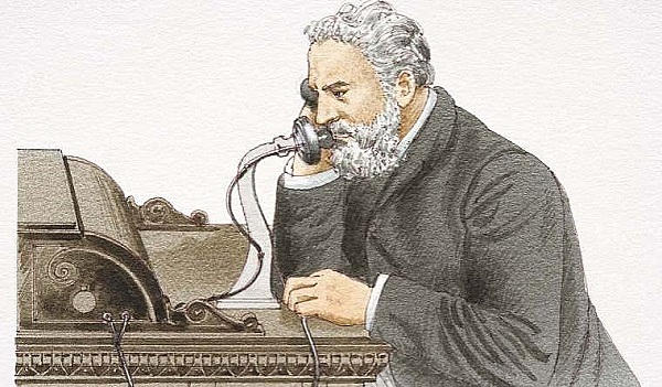 Graham Bell patenta el primer modelo de teléfono