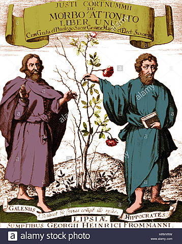 Hipócrates, Galeno y Celsus