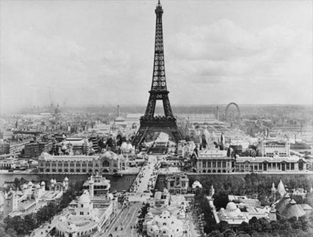 Word "television" was first coined at World Fair in Paris