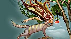 Timeline: eva esta dentro de su  gato