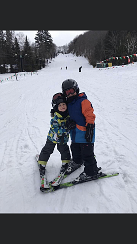 On commence le Ski alpin!