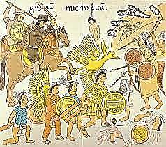 Llegada de Nuño Beltrán a Tzintzuntzan