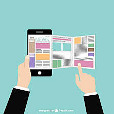 Primer informe de noticias en un sitio WEB