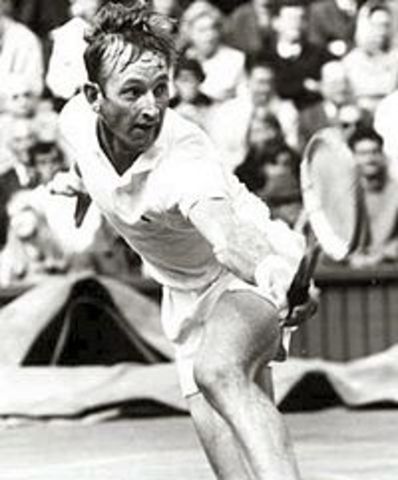 Rod Laver is born