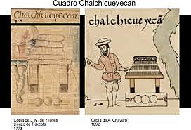 Cortés llega a Chalchicueyecan (Veracruz)