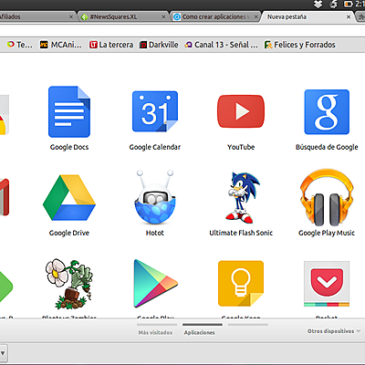 Timeline: Aplicaciones web