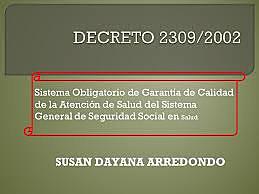 DECRETO SOGC LEY 2309