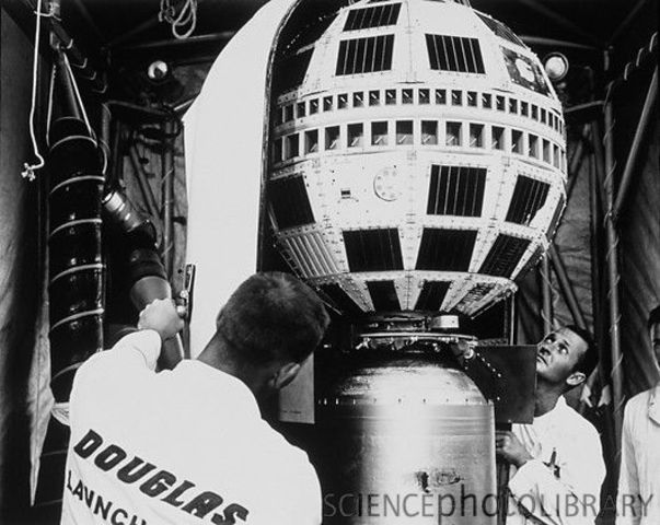 Launch Of Telstar Satellite