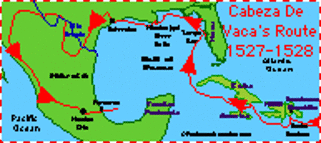 Alvar Nunez Cabeza de Vaca: finding riches