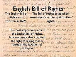 English Bill of Rights